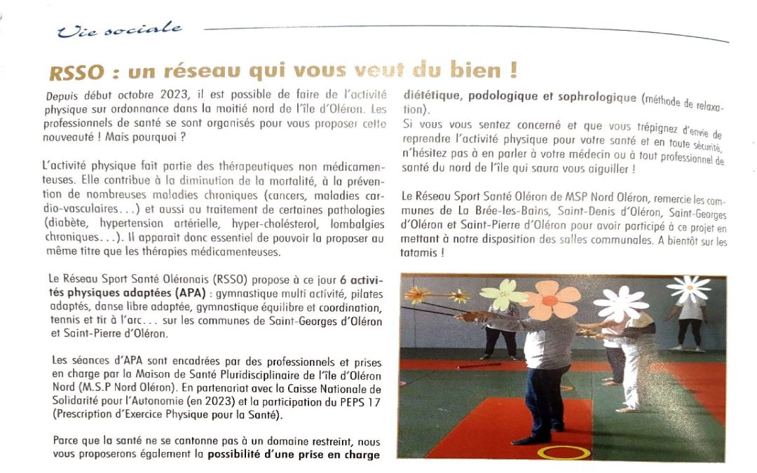 Réseau Sport Santé Oléronais
